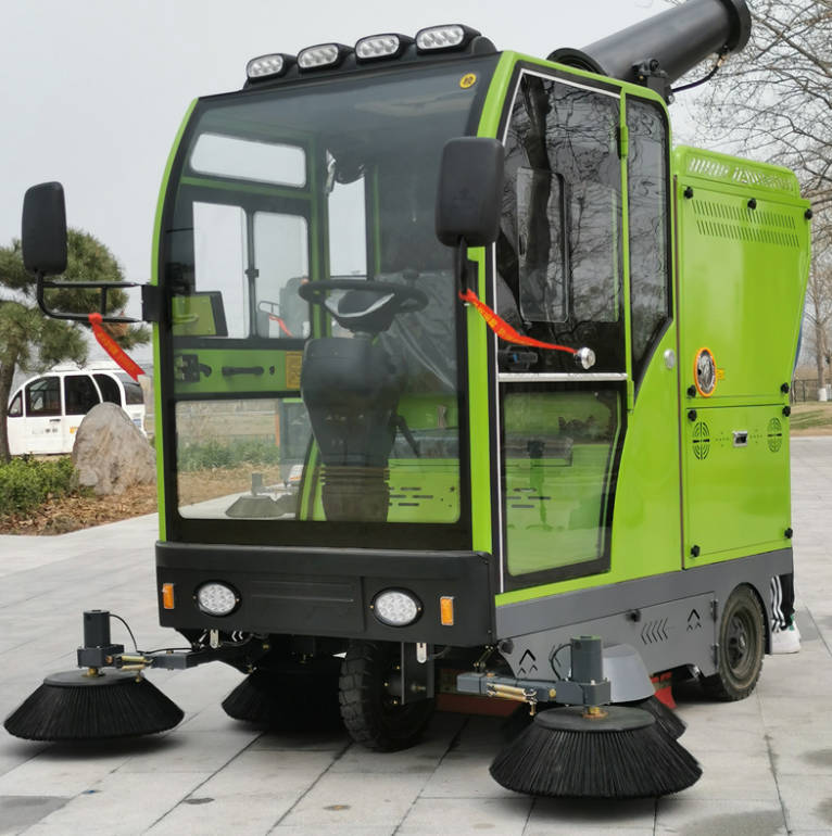 青浦道路清洁广泛应用电动环卫清扫车