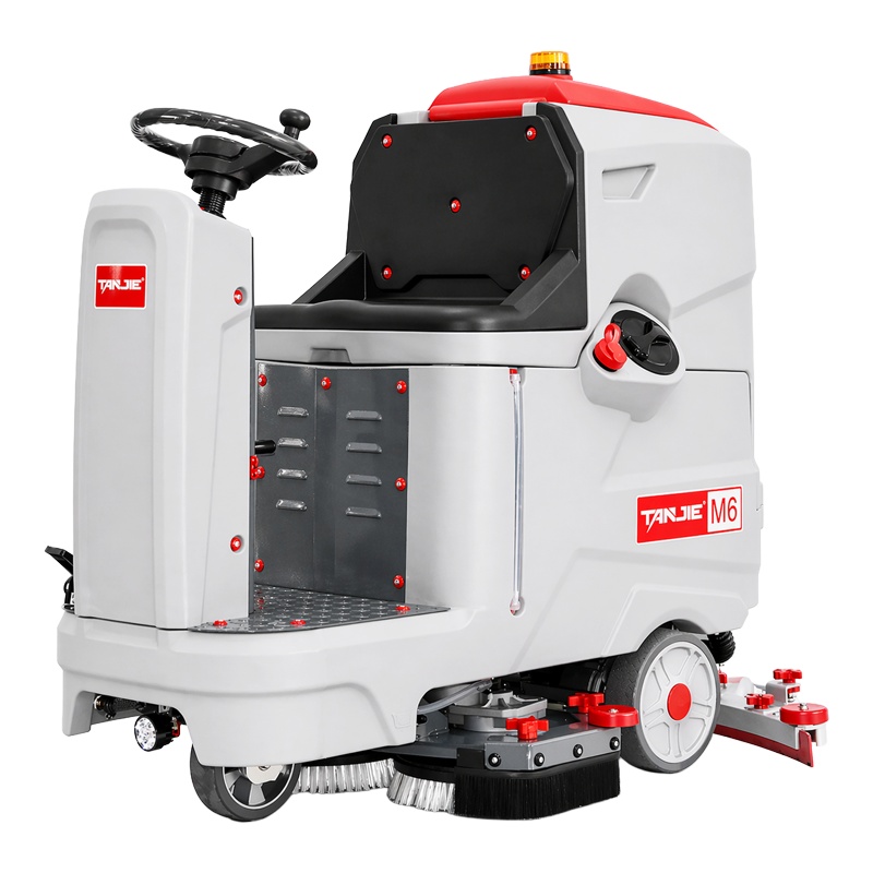 青浦坦洁驾驶式洗地机M6【双刷】